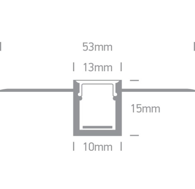 LED profilis 7901TR/AL LED profilis 7901TR/AL