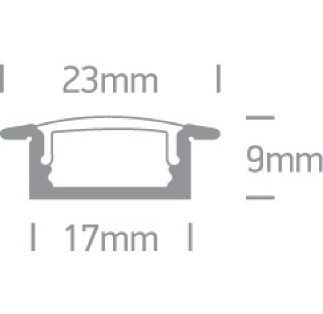 LED profilis 7902R/B LED profilis 7902R/B
