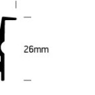 LED profilis 7903R/W