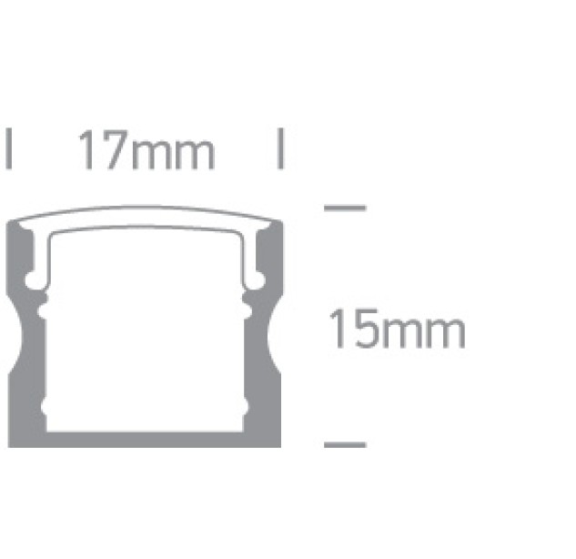 LED profilis 7904/AL