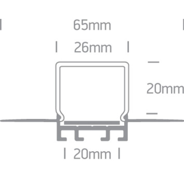 LED profilis 7904ATR/AL