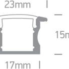 LED profilis 7904R/B