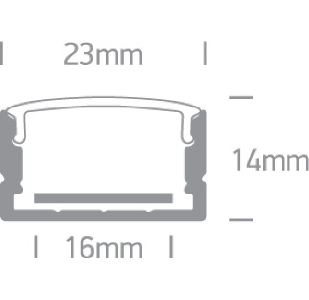 LED profilis 7905/AL