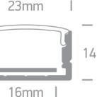 LED profilis 7905/AL