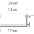LED profilis 7906TR/AL LED profilis 7906TR/AL