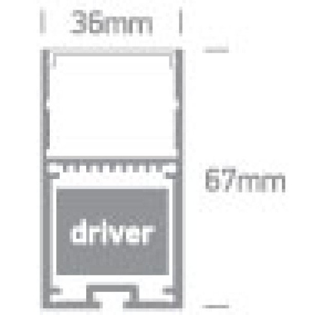 LED profilis 7910/AL LED profilis 7910/AL
