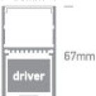 LED profilis 7910/B