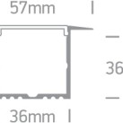 LED profilis 7910R/B