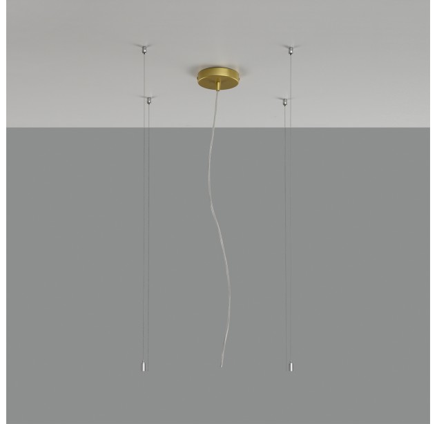 Isia pakabinamų šviestuvų rinkinys CONJ.COL.3453 ORO 3M DP Technical Gold, CL.I