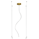 Isia pakabinamų šviestuvų rinkinys CONJ.COL.3453 ORO 3M DP Technical Gold, CL.I