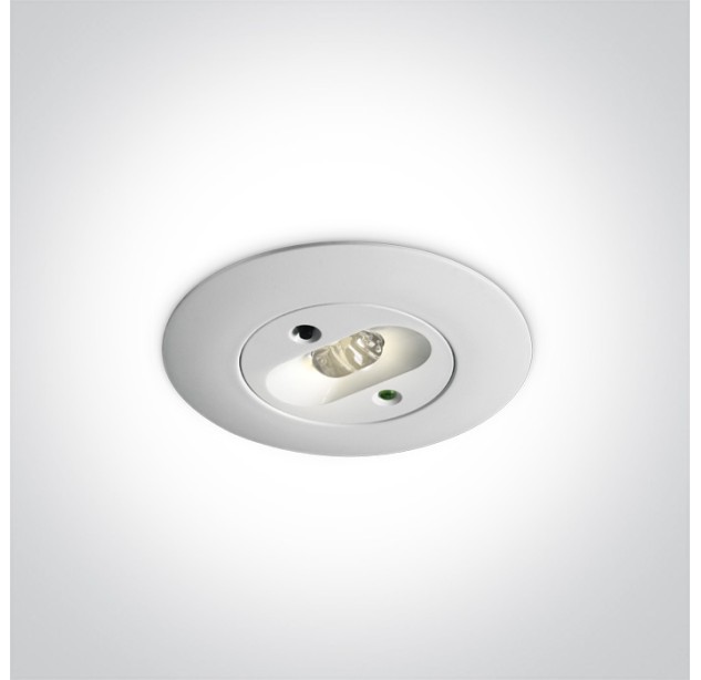Avarinis LED šviestuvas 3W 6000K 89002 Avarinis LED šviestuvas 3W 6000K 89002