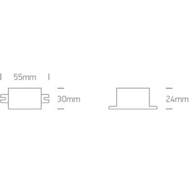 LED maitinimo šaltinis 2-6W IP66 89006P LED maitinimo šaltinis 2-6W IP66 89006P