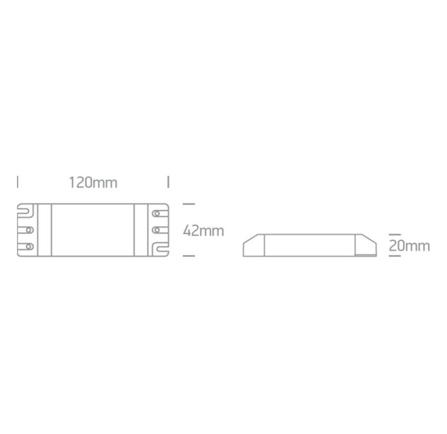 LED maitinimo šaltinis 13-20W 89020 LED maitinimo šaltinis 13-20W 89020