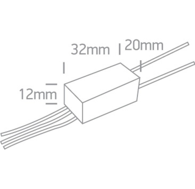 LED power supply 8.4W@12V 16.8W@24V 22.4W@36V 89028AM