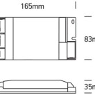 LED maitinimo šaltinis Refer to tableW 89050TLD LED maitinimo šaltinis Refer to tableW 89050TLD
