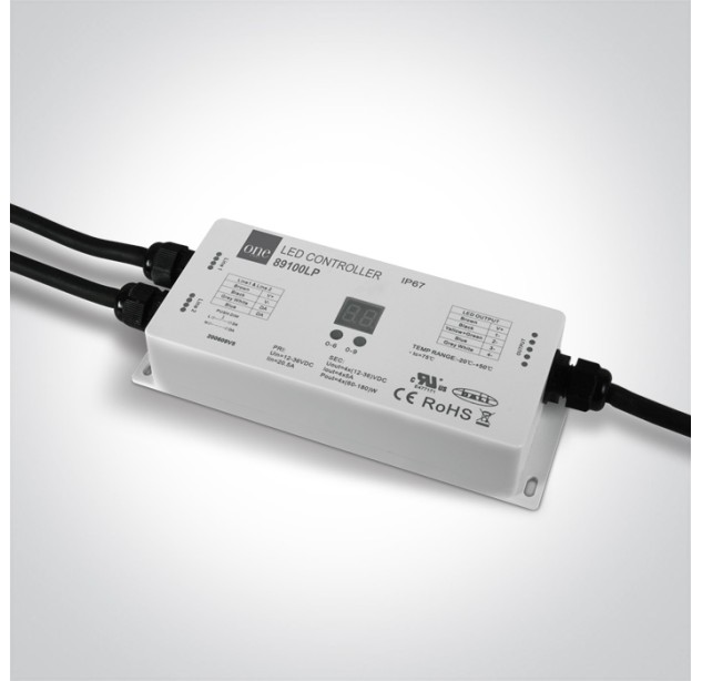 Šviesos valdiklis 60W@12V/120W@24V/180W@36W IP67 89100LP