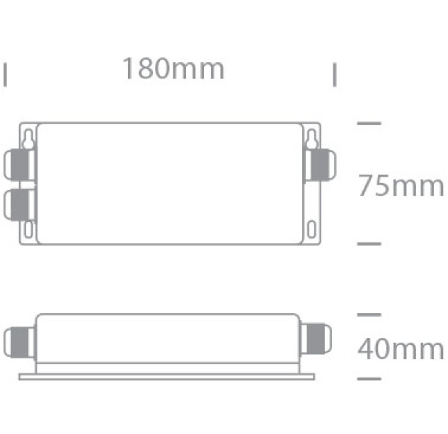 Šviesos valdiklis 60W@12V/120W@24V/180W@36W IP67 89100LP