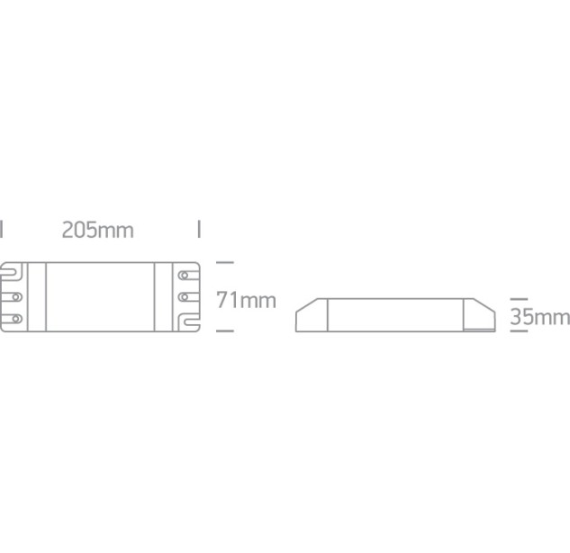 LED maitinimo šaltinis 100W 89100VT LED maitinimo šaltinis 100W 89100VT