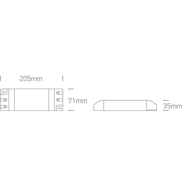 LED maitinimo šaltinis 200W 89200X LED maitinimo šaltinis 200W 89200X