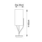 Stalinis šviestuvas FRASER 10W E27 95467 Stalinis šviestuvas FRASER 10W E27 95467