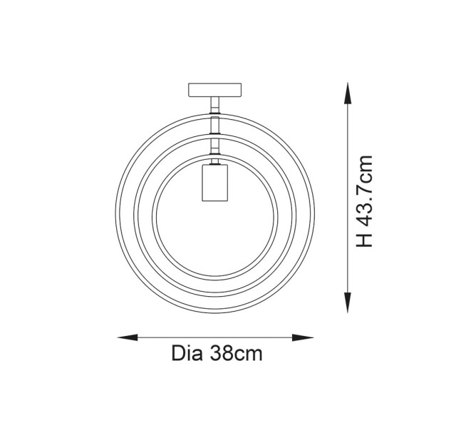 Lubinis šviestuvas MEROLA 10W E27 96000 Lubinis šviestuvas MEROLA 10W E27 96000
