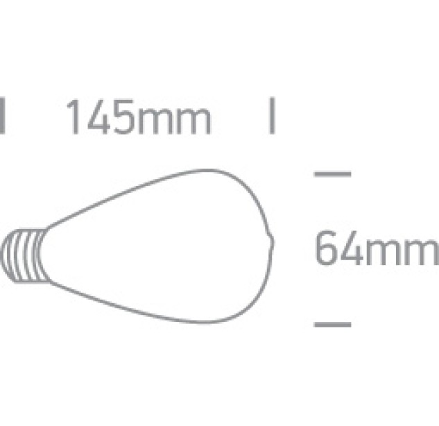 LED lemputė 7W 2200K 9G04RAD/A/E