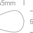 LED lemputė 7W 2200K 9G04RAD/A/E