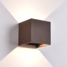 Kendo sieninis šviestuvas 100 mm Tech Gold, LED 2x5,5 W 1060 lm, CRI90 CL.I IP65, Kelvinas 2700 K–3000 K, slankusis jungiklis, MULTI-PACK