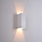 Kendo sieninis šviestuvas 250 mm, tekstūruotas baltas, LED 2x5,5 W, 1060 lm, CRI90, CL.I, IP65, 2700–3000 K, slankusis jungiklis, MULTI-PACK