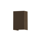 Kendo sieninis šviestuvas 250 mm Corten, LED 2x5,5 W 1060 lm, CRI90 CL.I IP65, Kelvinas 2700 K–3000 K, slankusis jungiklis, MULTI-PACK