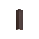 Kendo sieninis šviestuvas 400 mm Corten, LED 2x5,5 W 1060 lm, CRI90 CL.I IP65, Kelvinas 2700 K–3000 K, slankusis jungiklis, MULTI-PACK