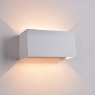 Kendo sieninis šviestuvas 200x100 mm, tekstūruotas baltas, LED 4x5,5 W, 2120 lm, CRI90, CL.I, IP65, 2700–3000 K, slankusis jungiklis, dimeriavimas DALI/Push, MULTI-PACK, ON-DEMAND **
