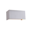 Kendo sieninis šviestuvas 200x100 mm, tekstūruotas baltas, LED 4x5,5 W, 2120 lm, CRI90, CL.I, IP65, 2700–3000 K, slankusis jungiklis, dimeriavimas DALI/Push, MULTI-PACK, ON-DEMAND **