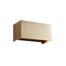 Kendo sieninis šviestuvas 200x100 mm Tech Gold, LED 4x5,5 W 2120 lm, CRI90 CL.I IP65, Kelvinas 2700 K–3000 K, slankusis jungiklis, MULTI-PACK