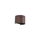 Kowa sieninis šviestuvas 100 mm Corten, LED 2x5,5 W 1060 lm, CRI90 CL.I IP65, Kelvinas 2700 K–3000 K, slankusis jungiklis, MULTI-PACK