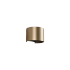 Kowa sieninis šviestuvas 100 mm Tech Gold, LED 2x5,5 W 1060 lm, CRI90 CL.I IP65, Kelvinas 2700 K–3000 K, slankusis jungiklis, MULTI-PACK