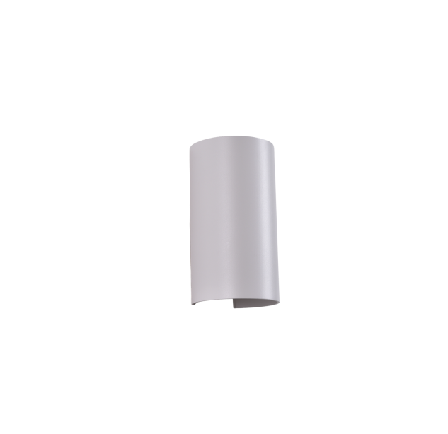 Kowa sieninis šviestuvas 250 mm, tekstūruotas baltas, LED 2x5,5 W, 1060 lm, CRI90, CL.I, IP65, 2700–3000 K, slankusis jungiklis, MULTI-PACK