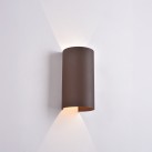 Kowa sieninis šviestuvas 250 mm Corten, LED 2x5,5 W 1060 lm, CRI90 CL.I IP65, Kelvinas 2700 K–3000 K, slankusis jungiklis, MULTI-PACK