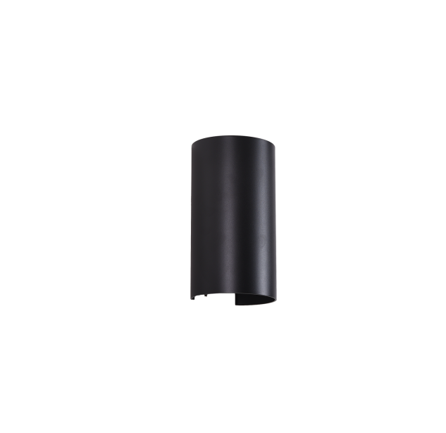 Kowa sieninis šviestuvas 250 mm, tekstūruotas juodas, LED 2x5,5 W, 1060 lm, CRI90, CL.I, IP65, 2700–3000 K, slankusis jungiklis, MULTI-PACK
