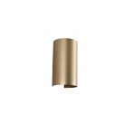 Kowa sieninis šviestuvas 250 mm Tech Gold, LED 2x5,5 W 1060 lm, CRI90 CL.I IP65, Kelvinas 2700 K–3000 K, slankusis jungiklis, MULTI-PACK