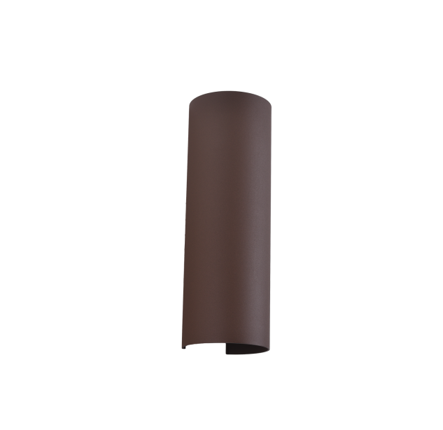 Kowa sieninis šviestuvas 400 mm Corten, LED 2x5,5 W 1060 lm, CRI90 CL.I IP65, Kelvinas 2700 K–3000 K, slankusis jungiklis, MULTI-PACK