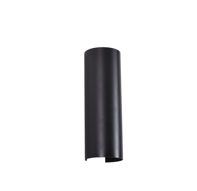 Kowa sieninis šviestuvas 400 mm, tekstūruotas juodas, LED 2x5,5 W, 1060 lm, CRI 90, CL.I, IP65, 2700–3000 K, slankusis jungiklis, MULTI-PACK