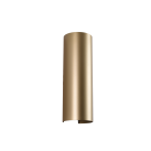 Kowa sieninis šviestuvas 400 mm Tech Gold, LED 2x5,5 W 1060 lm, CRI90 CL.I IP65, Kelvinas 2700 K–3000 K, slankusis jungiklis, MULTI-PACK
