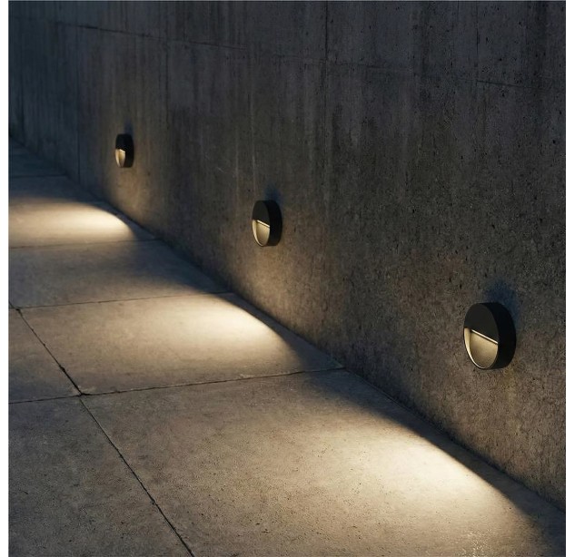 Spica sieninis šviestuvas 16/2061 Corten, LED 2,2 W, 299 lm, CL.I IP65, 2200 K–2700 K–3200 K–4000 K, slankusis jungiklis, ON-DEMAND **