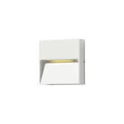 Nashira sieninis šviestuvas 16/2062 tekstūruotas baltas, LED 2,2 W 299 lm, CRI80 CL.I IP65, 2200 K–2700 K–3200 K–4000 K slankusis jungiklis