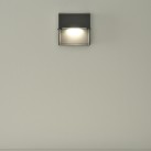 Nashira sieninis šviestuvas 16/2062 tekstūruotas antracitas, LED 2,2 W 299 lm, CRI80 CL.I IP65, 2200 K–2700 K–3200 K–4000 K slankusis jungiklis