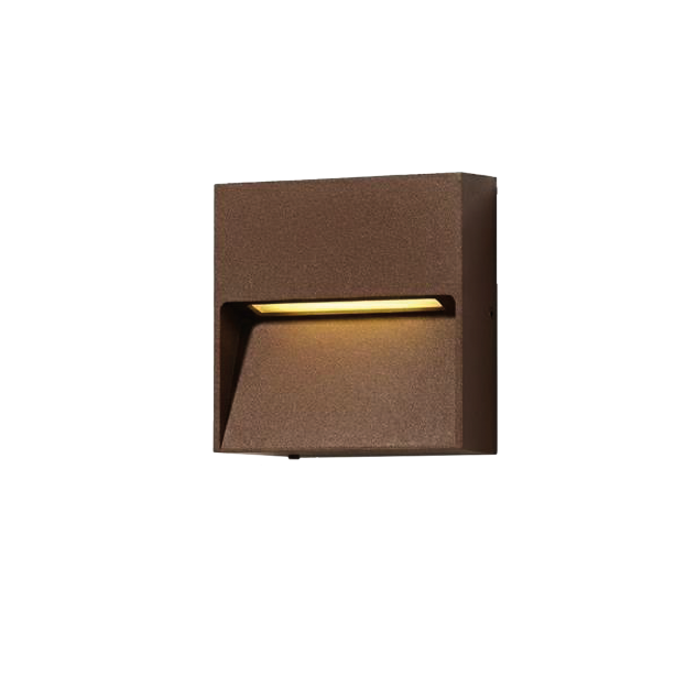 Sieninis šviestuvas „Nashira“ 16/2062 Corten, LED 2,2 W, 299 lm, CL.I IP65, 2200 K–2700 K–3200 K–4000 K, slankusis jungiklis, ON-DEMAND **