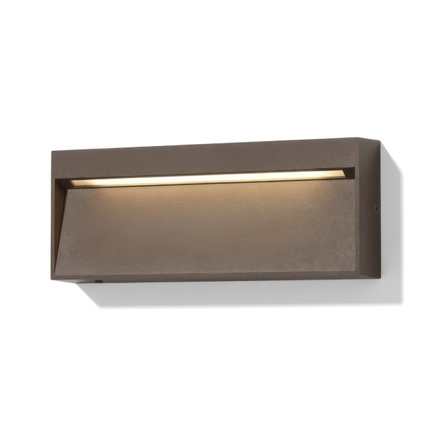 Sieninis šviestuvas „Nashira“ 16/2062 Corten, LED 4,5 W, 588 lm, CL.I IP65, 2200 K–2700 K–3200 K–4000 K, slankusis jungiklis, ON-DEMAND **