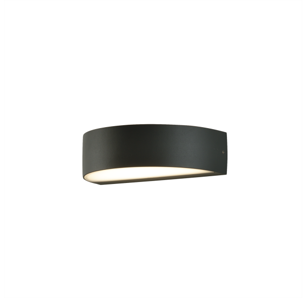 Sieninis šviestuvas „Aysel“ 16/2069, tekstūruotas antracitas, LED 2x5 W, 3000 K, 715 lm, CRI 80, CL.I, IP65, dim. Triac, ON-DEMAND **