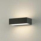 Sieninis šviestuvas „Draco“ 16/2070, tekstūruotas antracitas, LED 2x5 W, 3000 K, 715 lm, CRI 80, CL.I, IP65, dim. DALI/Push, ON-DEMAND **
